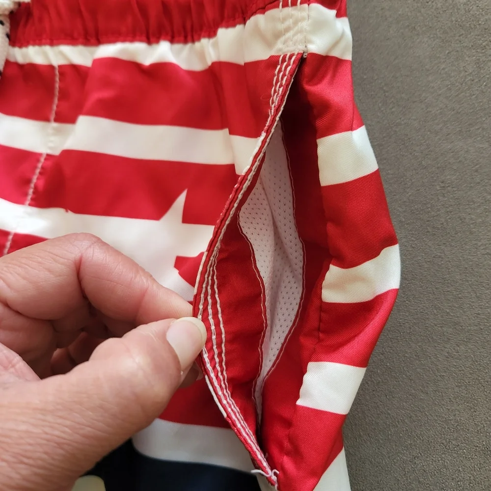 Gap Boys 4th of July Stars & Stripes Swim Trunks - XL (14-16)